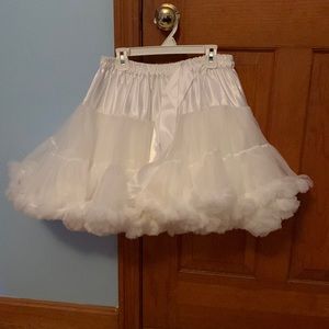 White petticoat